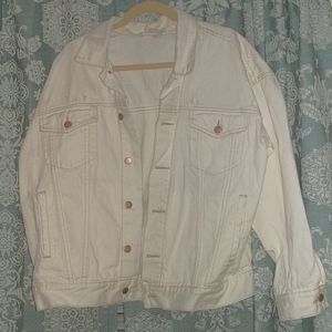 Free People Oversized Jean Jacket